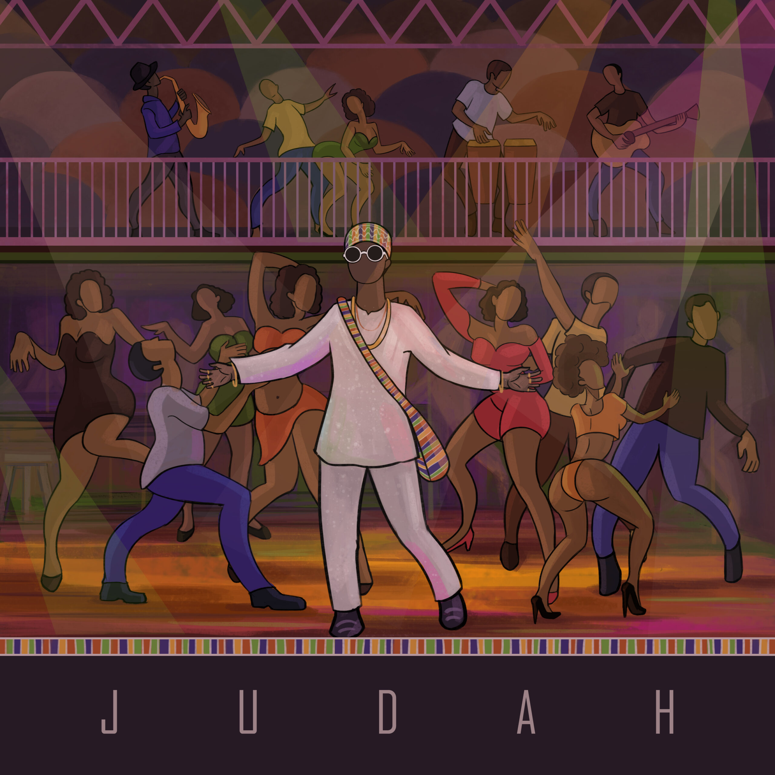 Judah cover art for the self entitled single Judah